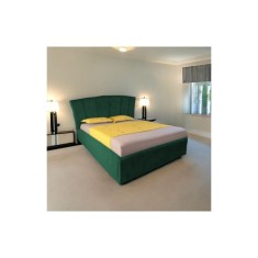 Pat Tapitat Eli Verde Smarald Fara Saltea 160x200cm