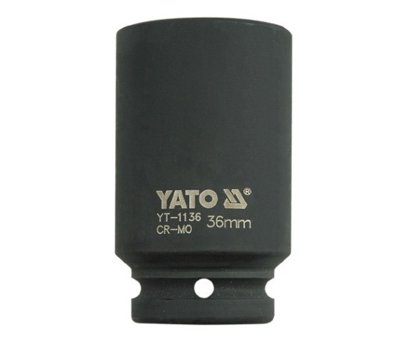 Cheie tubulara hexagonala de impact adanca 3/4 de 36 mm YATO