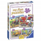 Primul meu puzzle utilaje agricole 2468 piese, Ravensburger
