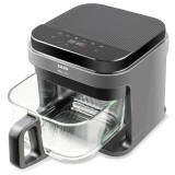Cumpara ieftin Friteuza cu aer cald ZASS ZAF 09 culoare Gri ProDesign DailyAppliances