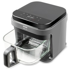 Friteuza cu aer cald ZASS ZAF 09 culoare Gri ProDesign DailyAppliances