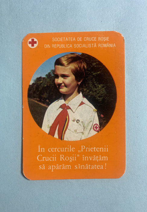 Calendar 1981 Crucea Roșie