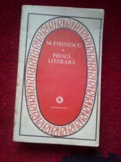 a3a Proza literara - Eminescu