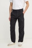 G-Star pantaloni bărbați, culoarea negru, drept, D23677-D517