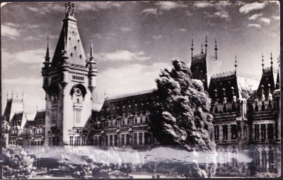 AMS - ILUSTRATA 982 IASI - PALATUL CULTURII, 1964, CIRCULATA foto