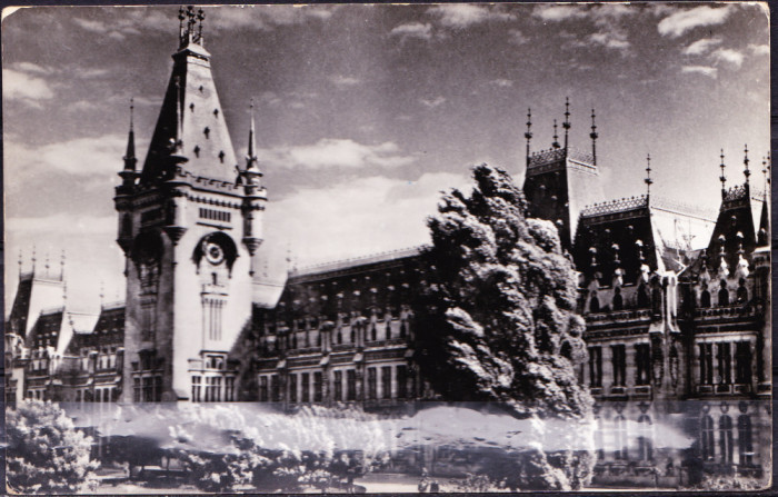 AMS - ILUSTRATA 982 IASI - PALATUL CULTURII, 1964, CIRCULATA