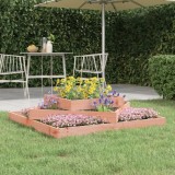 vidaXL Jardinieră, 112x112x27 cm, lemn masiv douglas
