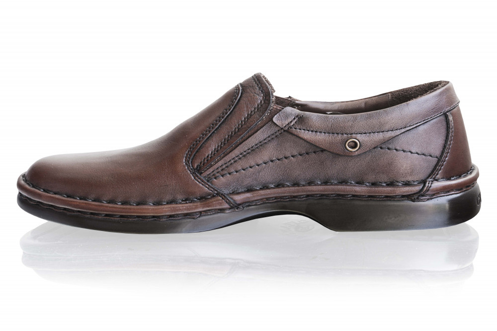 Pantofi barbati piele naturala Gitanos Git-11-M, 41, Maro | Okazii.ro