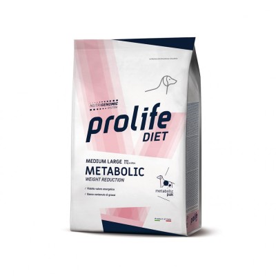 DIETA VETERINARA USCATA PROLIFE METABOLIC WEIGHT CONTROL PENTRU CAINI DE TALIE MEDIE MARE 8 KG foto