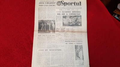 Ziar Sportul 29 08 1975 foto