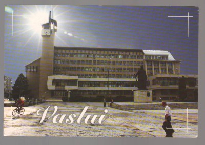 CPIB 23818 CARTE POSTALA - VASLUI - PRIMARIA, NECIRCULATA foto