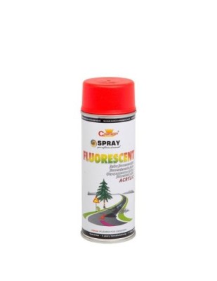Vopsea spray auto Rosu Fluorescent, Champion Color, 400ml Rosu foto