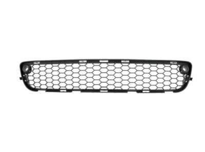 Grila bara Volvo S80 (As), 04.2006-05.2013, Fata, partea centrala, cu gauri pentru Senzori de parcare (PDC), Aftermarket foto