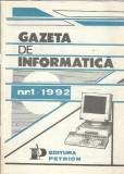 Cumpara ieftin Gazeta de informatica nr. 1 / 1992