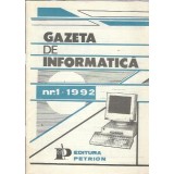 Gazeta de informatica nr. 1 / 1992