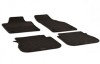 Set Covorase Auto Cauciuc Umbrella VW Caddy (2003-) Gri Carbon, Bordura Inalta, Anti-alunecare, Fata+Spate