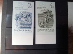 Ungaria.1987 - Ziua marcii postale , MNH Nedantelat - Mi 3918 B - 3919 B