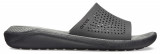 Papuci Crocs LiteRide Slide Negru - Black/Slate Grey