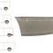 Segment reparatie aripa spate Mercedes Sprinter 209-524, 07.2006-06.2018, Vw Crafter (2e), 12.2005-04.2017, Lungime, Spatiu Incarcare L=4300mm, parte