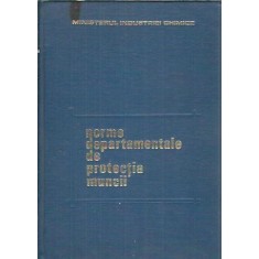 Norme departamentale de protectia muncii (1968)