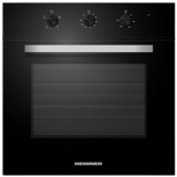 Cuptor incorporabil Heinner HEINNER HBO-M654G-GBK, 4 functii, Grill, Iluminare, Geam dublu, 70 l, Clasa A, Negru