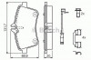 Set placute frana,frana disc MERCEDES A-CLASS (W169) (2004 - 2012) BOSCH 0 986 494 085