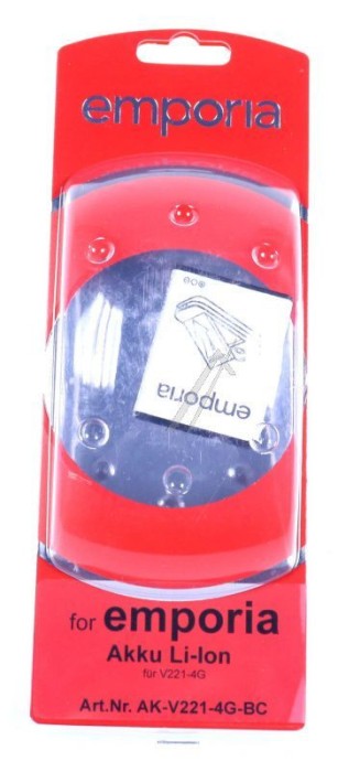 EMPORIA AKKU LIION F&Uuml;R GLAM / V34, LI-ION, 940 MAH4 AK-V221-4G EMPORIA