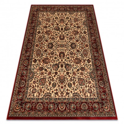 Covor de l&amp;acirc;nă KASHQAI 4362 102 ornament bej / vin roșu, 120x170 cm foto