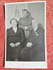 Fotografie WW2 Ofiter German cu Domni in Varsta - Alb Negru 14x9 - Istorie Razboi Mondial