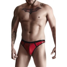 Bikini Tanga Piele Ecologica, Rosu, M