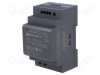 Convertor DC/DC 60W MEAN WELL 9-36VDC la 12VDC 5A DDR