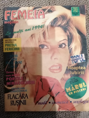 REVISTA FEMEIA MAGAZIN - IANUARIE 1994 foto