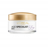 Crema Antirid de Zi L&#039;Oreal Paris Age Specialist 55+, 50 ml, Crema L&#039;Oreal Paris Antirid, Crema Fata Antirid, Crema Ten Antirid, Crema Anti Imbatranir