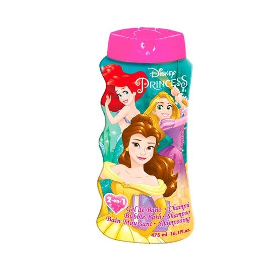 Gel de dus si sampon 2 in 1, Princess, Fetite, 475 ml
