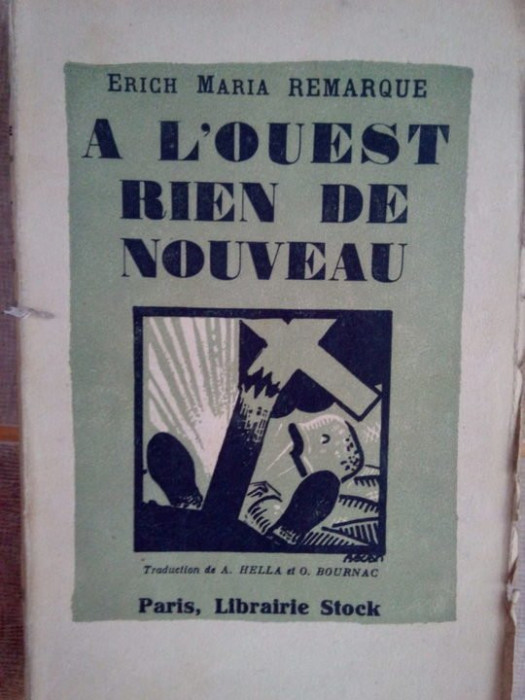 Erich-Maria Remarque - A l&#039;ouest rien de nouveau (1929)