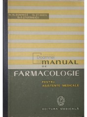 Al. Duminica - Manual de farmacologie pentru asistente medicale (Editia: 1960) foto