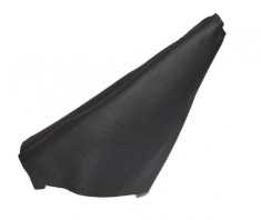 Manson frana mana Opel Corsa D 2006- Burduf Husa din piele de culoare neagra Kft Auto foto