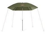 Umbrelă Delphin RAINY, diagonala 250 cm, verde, husa transport, corzi si cuie fixare