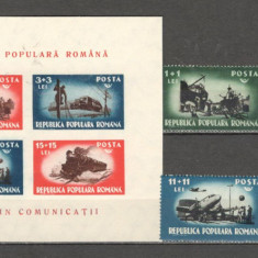 Romania.1948 Munca in comunicatii ZR.149