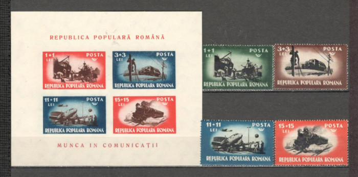 Romania.1948 Munca in comunicatii ZR.149