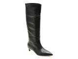 Cizme elegante EPICA negre, N795, din piele naturala