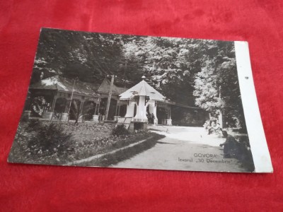 CARTE POSTALA GOVORA IZVORUL 30 DECEMBRIE CIRCULATA foto
