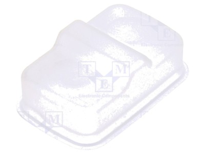 Capac transparent silicon 22mm foto