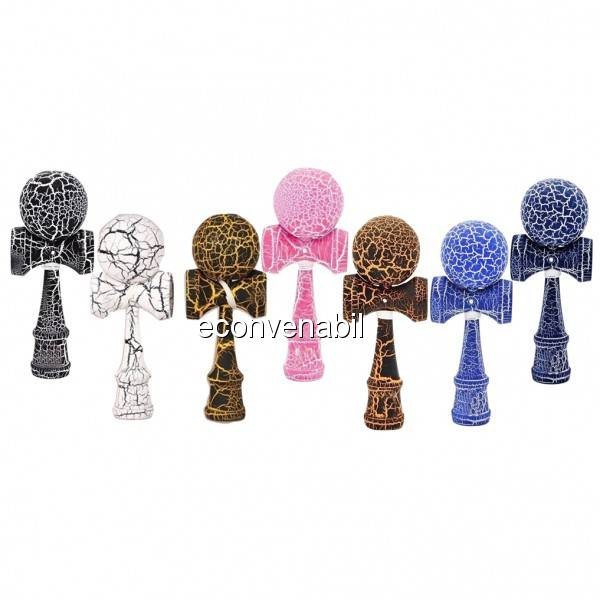 Kendama Cracked Deluxe Jucarie Indemanare Copii si Adulti Kendama Cracked Deluxe Jucarie Indemanare Copii si Adulti