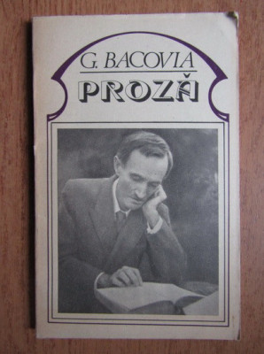 George Bacovia - Proza foto