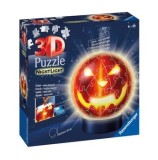 Cumpara ieftin Puzzle 3D Ravensburger - Dovleac luminos de Halloween, 72 piese