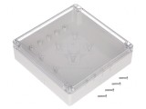 Carcasă Universală Policarbonat IP65 190x190x55mm