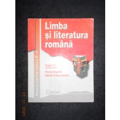 EUGEN SIMION - LIMBA SI LITERATURA ROMANA. MANUAL PENTRU CLASA a XI-a