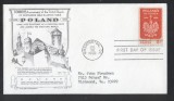 United States 1966 Poland FDC K.643