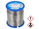 S&acirc;rmă de lipit BROQUETAS 0.9mm Sn60Pb40 cu plumb, 0.25kg, flux colofoniu No Clean, non-coroziv